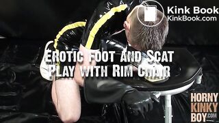 Erotic Foot and Scat Play with Rim Chair, ScatKings.com Scat Porn 10 ScatKings.com Scat Porn