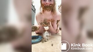 Slut teen eating shit, ScatKings.com Scat Porn 9 ScatKings.com Scat Porn