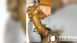 long dick smeared with shit cums, ScatKings.com Scat Porn 19 ScatKings.com Scat Porn